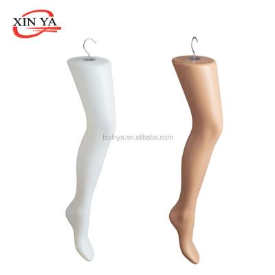 China Lightweight Plastic Mannequin Leg With Metal Hook For Sock/Torso Mannequin (#905-02) for sale