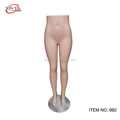 China Lightweight Pants Plastic Torso Mannequin With Metal Base (#982) for sale