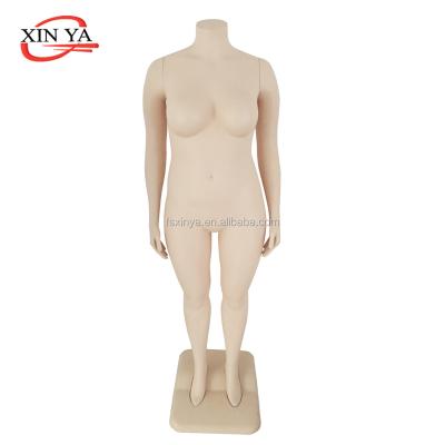 China Store Plastic Mannequins Light Sexy Fat Women Display for sale