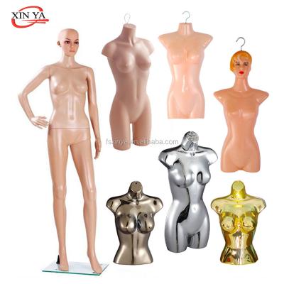 China Light Store Display Female Plastic Mannequins With Make Up / Dummys / Models (#958-02) for sale