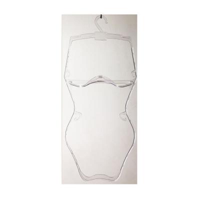 China High Quality Clear Plastic DISPLAY PS Swimsuit Hanger (#868-02) for sale