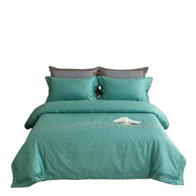 China Sustainable classic Postnatal Repair Cheap Price Comfortable Soft Green Recuperation Comfortable Bedding Set for sale