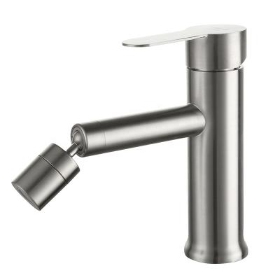 China Good Quality Modern Cheap Price 360 ​​Stainless Steel 304 Rotating Basin Faucet Mixer for sale