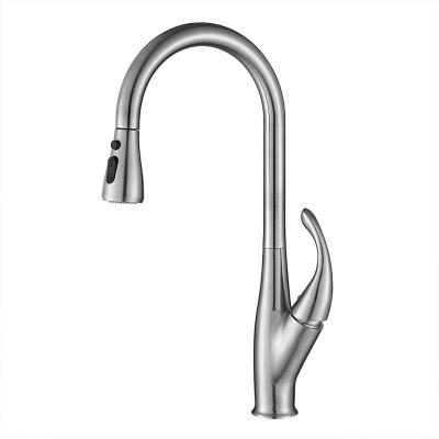 China Modern Kitchen Faucet Water Feature Adjustable 360 ​​Degree Splash Kitchen Sink Faucet for sale