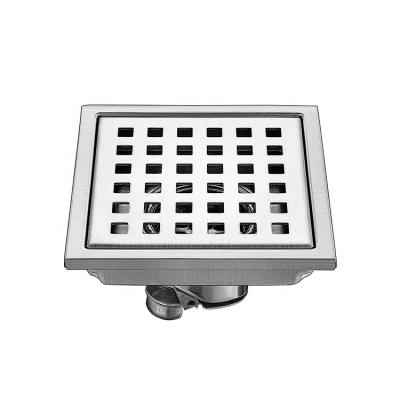 China Hot Sale Modern Square Toilet Shower Drain Grate Stainless Steel Floor Trap Drain for sale