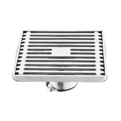 China 304 Modern Shower Drain Stainless Steel Square Floor Drain For Bathroom Kitchen Balcony for sale