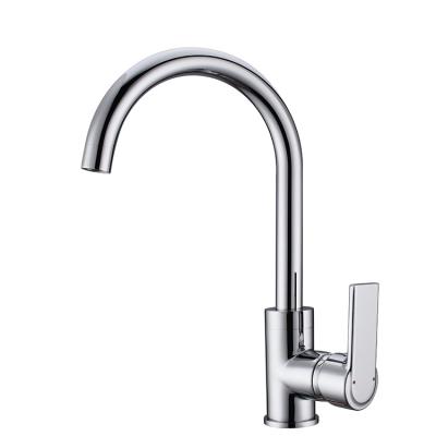 China High Quality Modern Polished Brass Thermostatic Faucets Kitchen Sink Mixer Water Tap Kitchen Sink Faucets for sale