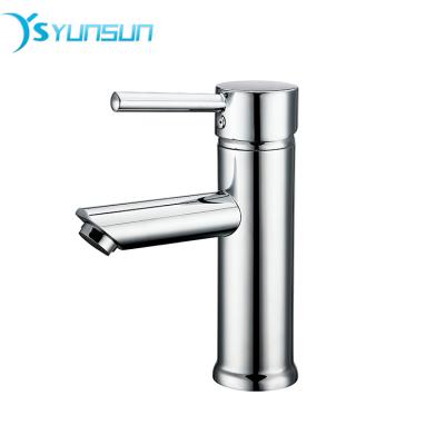 China Metered Faucets Stand Up Sale Cheap Bathroom Vanity Basin Mixer Water Faucet Basin Sanitary Faucets Sale for sale