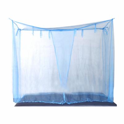 China Insecticide Treated Rectangular Square MOSQUITO NETS Recess Canopy With One Door For Indoor And Outdoor for sale