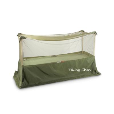 China HIGH QUALITY DARK GREEN RECTANGULAR MOSQUITO NETS folded for sale