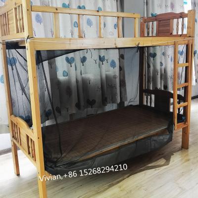 China Insecticide Treated Olive Drab Square Mosquito Nets Single Bed Mosquito Net for sale