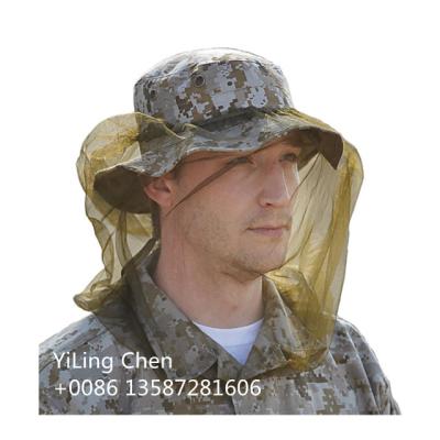 China Chinese Factory Folded Hot Selling Outdoor Comping Face Protector Anti Mosquito Head Nets for sale