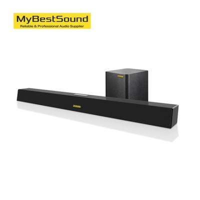 China Wireless System 2.1 Home Theater Speaker System Sound Bar with Subwoofer for TV and BT5.0 wireless soundbar speakers for sale