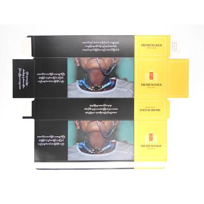 Κίνα Disposable Wholesale Cigarette Tobacco Packaging Cases Cardboard Box προς πώληση