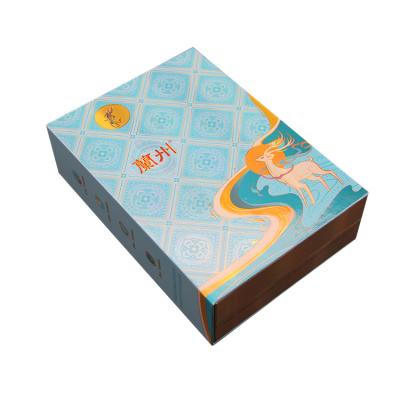 China New Design Disposable Printed Kraft Paper Box Cardboard Luxury Gift Box for sale