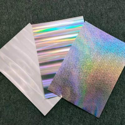 China Virgin PET Coated Composite Laser Laminated Paper For Gift Wrapping Printing for sale