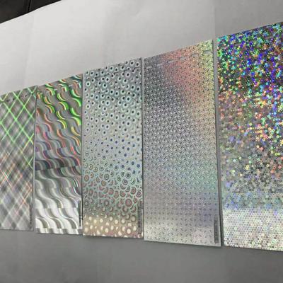 China Customized Moisture Proof Metallized Foil Laser PET Laminated Paper For Paper Packaging And Printing for sale