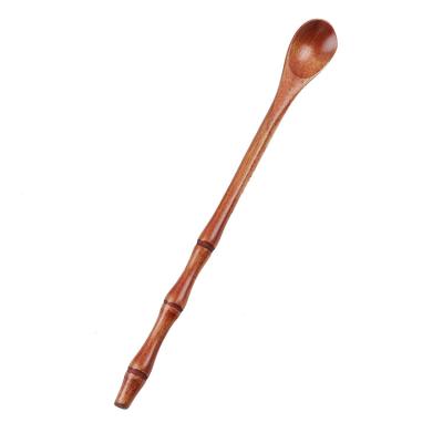 China Sustainable Coffee Stirring Reusable Minimalist Durable Convenient Smooth Comfortable Spoon Grip Handle Spoon for sale