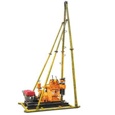 China High Drilling Efficiency 200m Diesel Hydraulic Diesel Machine Water Well Drilling Rigs Diesel Borehole Drill Rig for sale