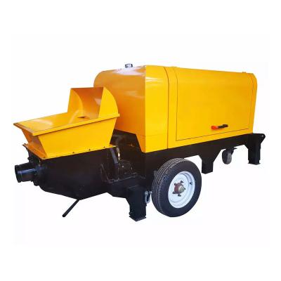 China Building Material Shops 20mm Diesel Small Concrete Pump For Sale / Concrete Pump for sale