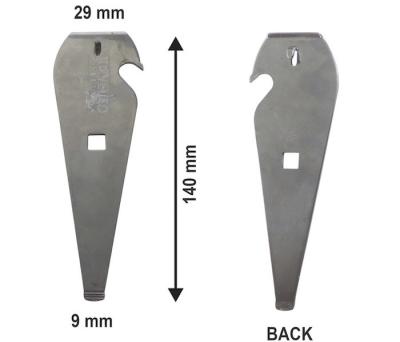 China Abridor de garrafa da cerveja da lata da pintura do ferro de chapeamento de 140*29MM multifuncional à venda