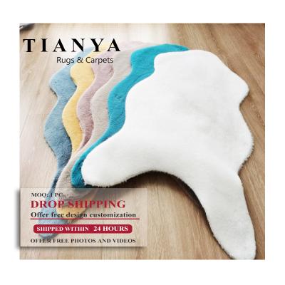 China Factory Supplier Sustainable Bath Mat Carpet Anti Slip Plush Bathroom Cover for sale