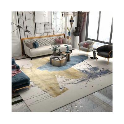 China Washable Home Decoration Living Room Printed Rug Carpet for sale