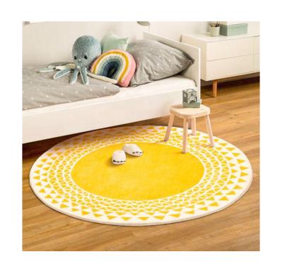 China Washable Sun Pattern Baby Crawling Putting Mat Bedroom Carpet Rug for sale