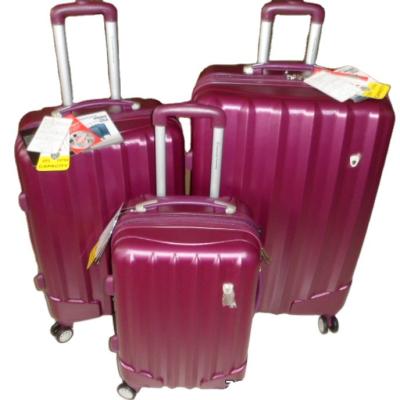 China High Quality Luxury Aluminum Trolley Suitcase Business Spinner Carry On Luggage Front Open Set Multifunction Luggage for sale