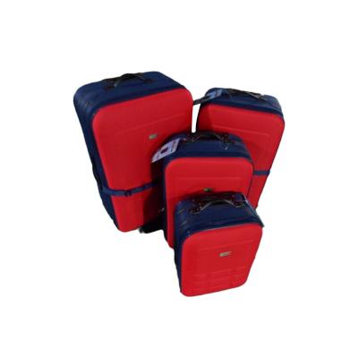 China Cheap Polyester EVA Trolley Luggage Case On Business Or Outdoor Essential Luggage Suitcase for sale