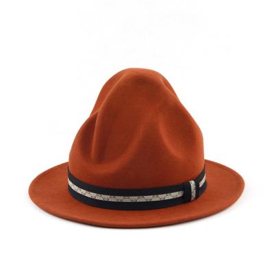 China Picture LiHua Felt Hunt Australian Wool Felt Hats 100% Hats Made In China Special Felt Wool Hats for sale