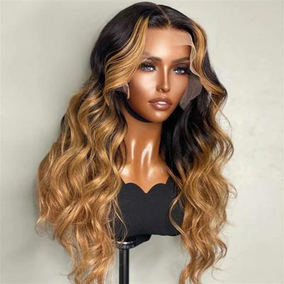 China Body Wave My Dream Hair Customized Body Wave Lace Front Wig Ombre Color Virgin Hair Quality Virgin Hair Excellent Seller for sale