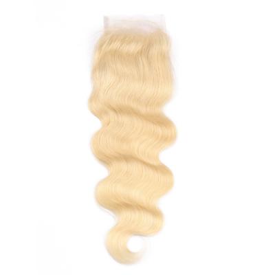 China Luxury Factory Wholesale Price 10inch-22inch 10inch-22inch Closure 4x4 Body Wave #613 Direct Selling For Black Women for sale