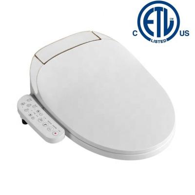 China Electronic Bidets Electronic Heated Toilet Seat With Warm Air Dryer, Automatic Temperature Toilet Seat Bidet, Intelligent Toilet Seat Smart Bidet for sale