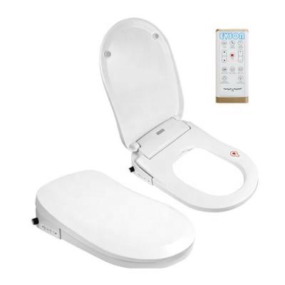 China Evson 2021 Electronic Bidets Electric Bidet NEW, Heated Bidet Seat For Oval Toilets With Remote Control, Electric Bidet With Warm Air Dryer for sale