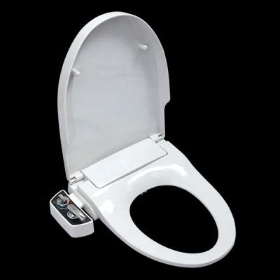 China High Quality Slow-end Toilet Seats Evson Bidet Toilet Attachment, Freshwater Bidet Seat, ABS Plastic Manual Bidet Attachment A6 for sale