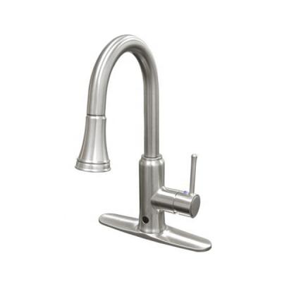 China Sense Faucets Evson Touchless Kitchen Faucet with Pull Down Sprayer, One Hole Pull Out Kitchen Faucet, Hands Free Motion Sensor Kitchen Faucet for sale