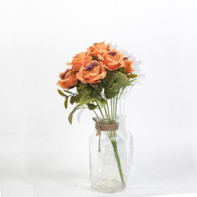 China Professional manufacturer minimalist rose artificial flowers wholesale cheap decoration for wedding for sale