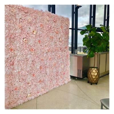 China Wedding Event Decoration Background Fw0030 Hot Selling High Quality OEM Accept Plastic Flower Wall Green Balls Factory China Cheapest for sale