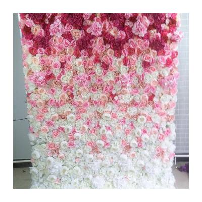 China Wedding Fake Wedding Customized Eco Friendly Bean Flower Wall Hanging Flower New Arrival 100% Event Decoration Background Fw0335 for sale