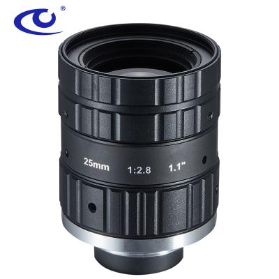 China For industrial cameras HC-C2528M-12MP 12MP high-speed smart c-mount high cost performance f25mm camera lens for sale