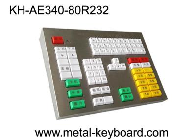 China Teclado mecânico de 80 chaves com o painel do metal para a área do transporte à venda