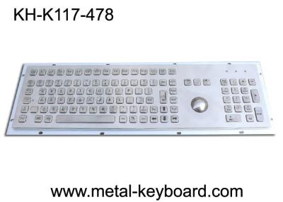 China Vandale - Widerstand IP65 industrielle PC Tastatur mit 25MM Metallrollkugel zu verkaufen