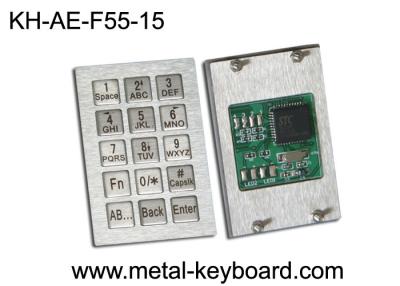 China Telclado numérico industrial metálico del quiosco de la venta, anti - telclado numérico impermeable del vándalo en venta