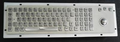 China 80 bewertetes Metallindustrielle Tastatur der Schlüssel-IP65 mit Rollkugel-Maus und numerischer Tastatur zu verkaufen