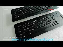 Waterproof Stainless Steel Keyboard Industiral Humidity Resistant