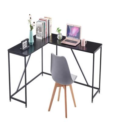 China Other Easy Assembly Home Office Studio Wooden L Shaped Corner Work Study Writing Table Desktop PC Computer Desk for sale