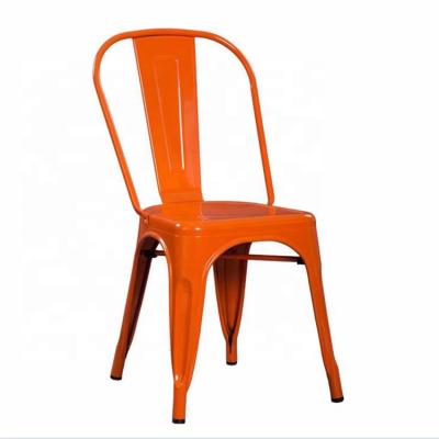 China Modern Cheap Restaurant Metal Steel Cafeteria Bistro High Back Tabouret Bar Stool Dining Chairs for sale