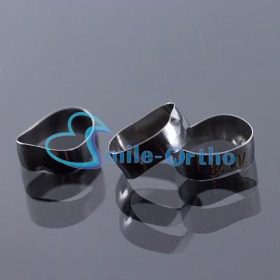 China Orthodontics Smile Factory Dental Orthodontic Material Bicuspid Band Molar Band for sale