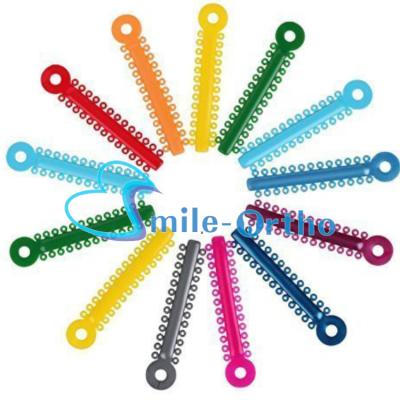 China Orthodontics materials dental odontologic elastic ring orthodontic ligatures for sale